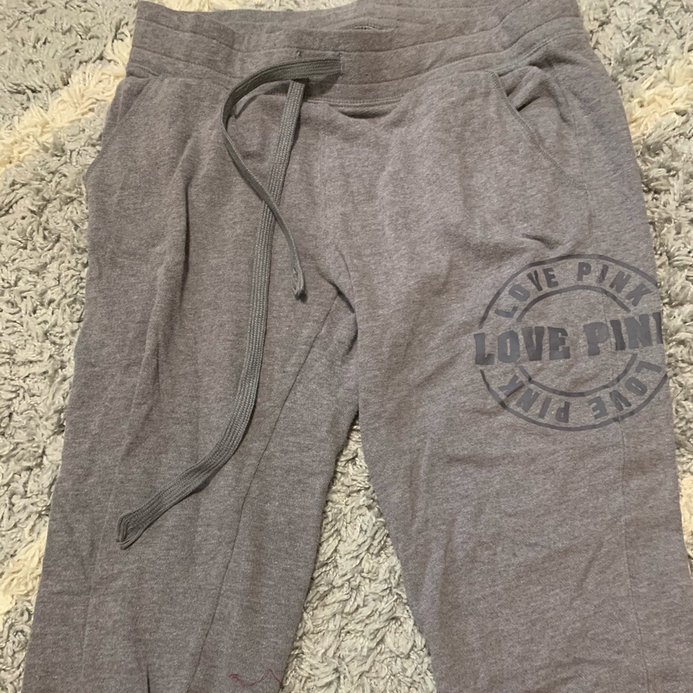 Victoria’s Secret Pink gray joggers